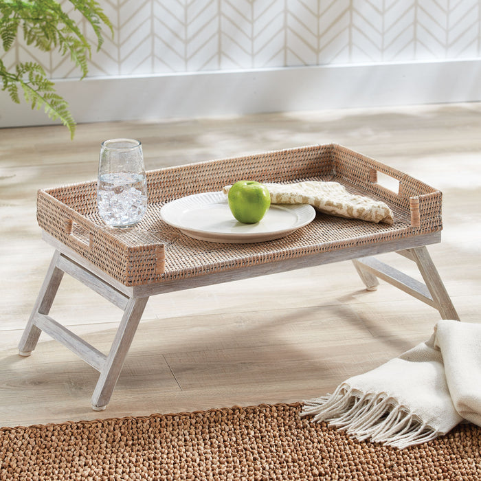 Burma Rattan Lap Tray Table - View 3