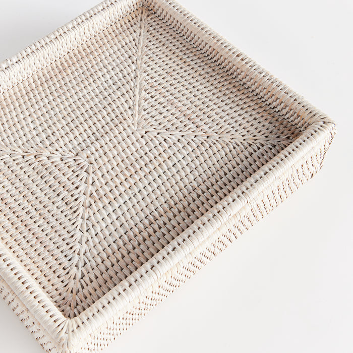 Burma Rattan Lidded Letter Box - View 4