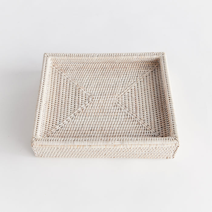 Burma Rattan Lidded Letter Box - View 5