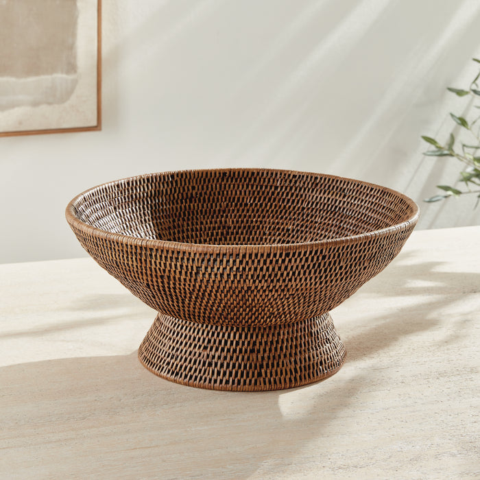 Burma Rattan Offering Bowl - View 3