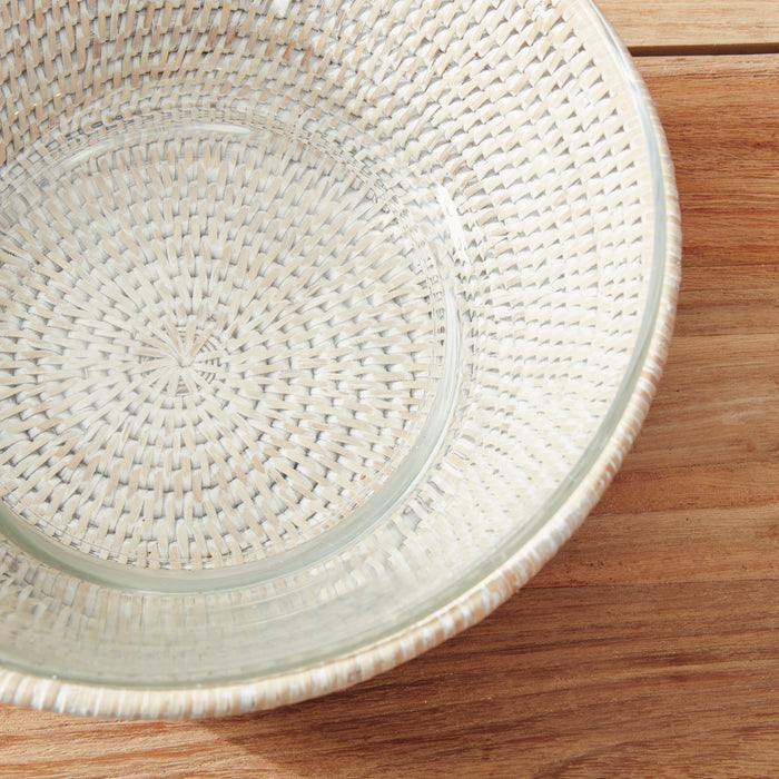 Burma Rattan Serving Bowl 10.75" - View 3