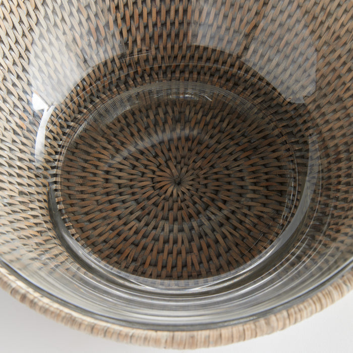 Burma Rattan Serving Bowl 10.75" - View 3