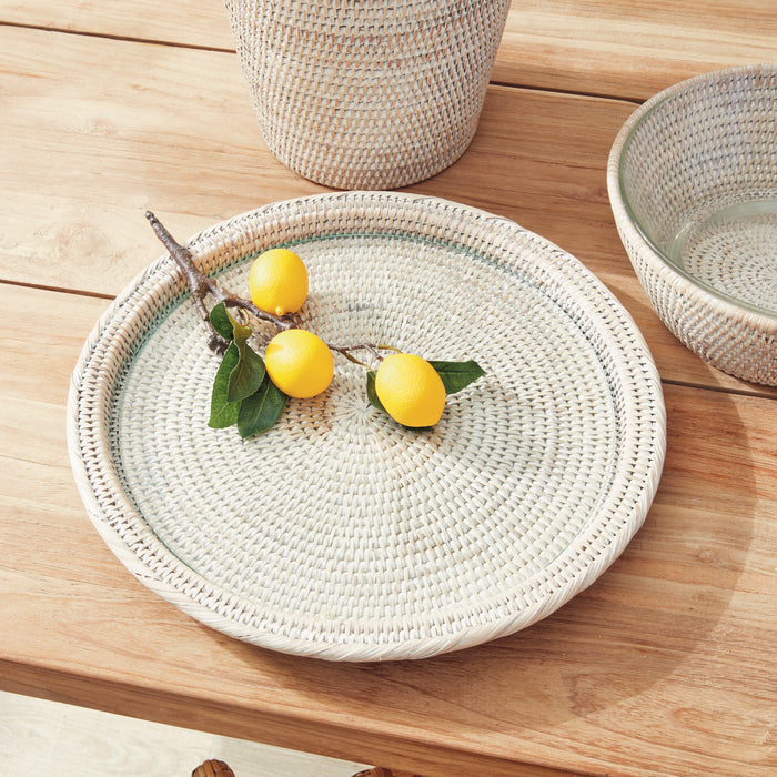 Burma Rattan Serving Platter - View 2