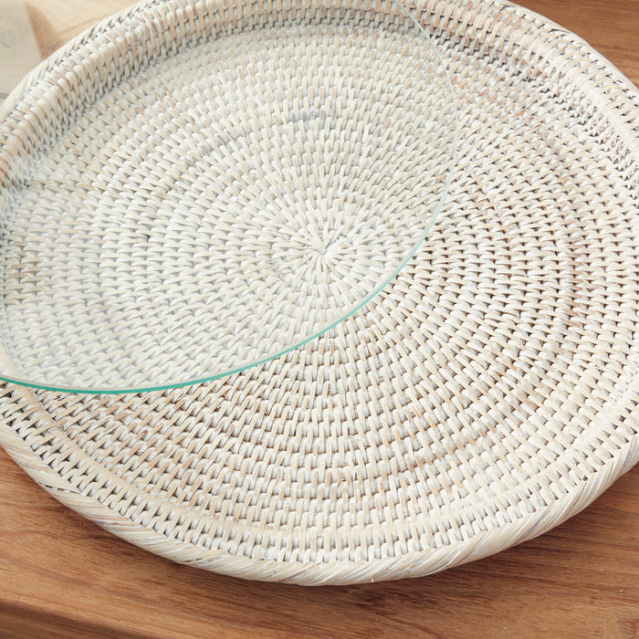 Burma Rattan Serving Platter - View 4