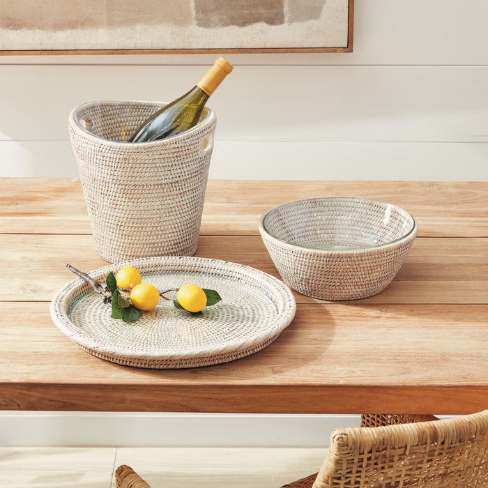 Burma Rattan Serving Platter - View 5