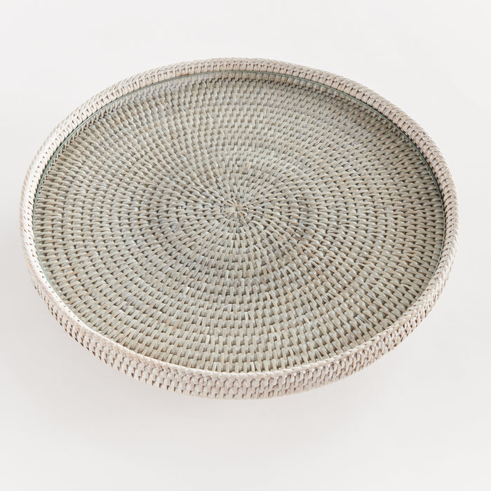 Burma Rattan Serving Stand - View 2