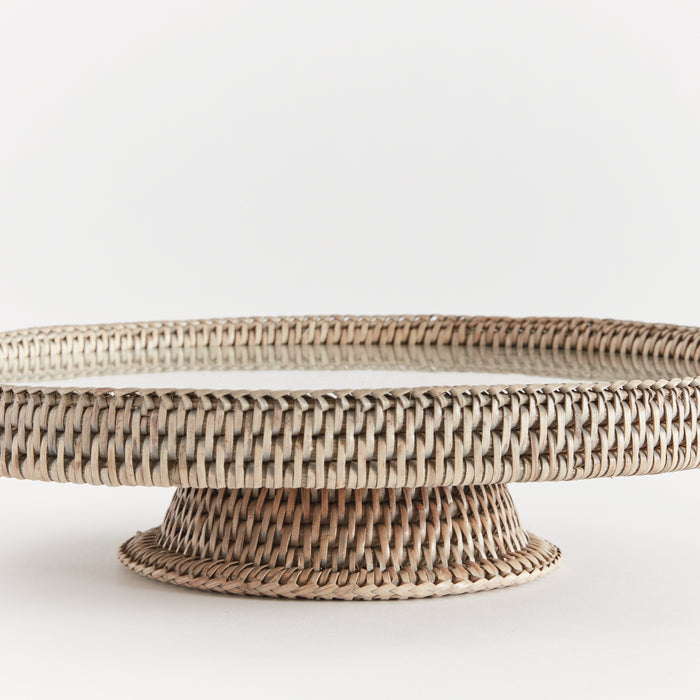 Burma Rattan Serving Stand - View 2