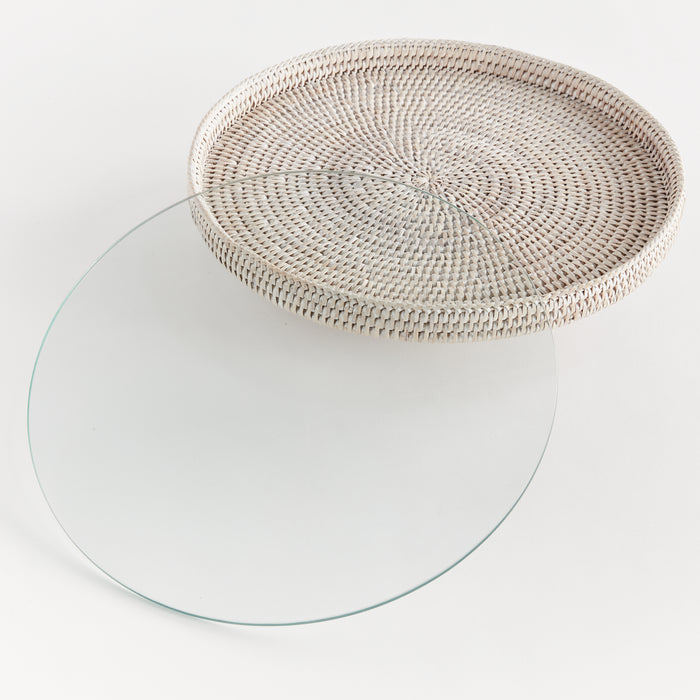 Burma Rattan Serving Stand - View 4
