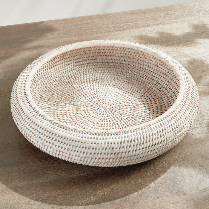 Burma Rattan Shallow Display Bowls, Set Of 2 - View 7