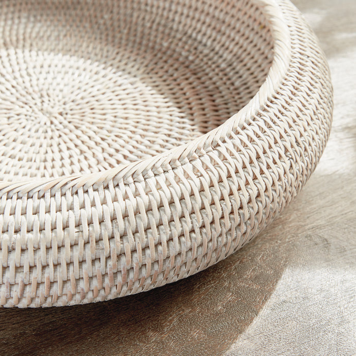 Burma Rattan Shallow Display Bowls, Set Of 2 - View 8