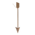 Carved Mango Wood Arrow, Natural