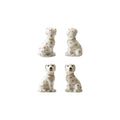 Ceramic Dog Shaped Salt & Pepper Shakers, Set of 2