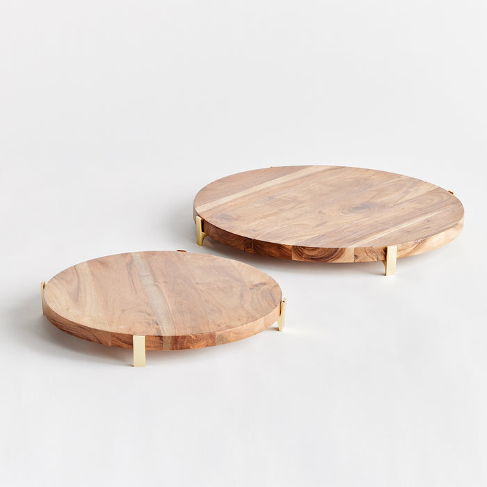 Cherie Round Serving Boards, Set Of 2 - View 2