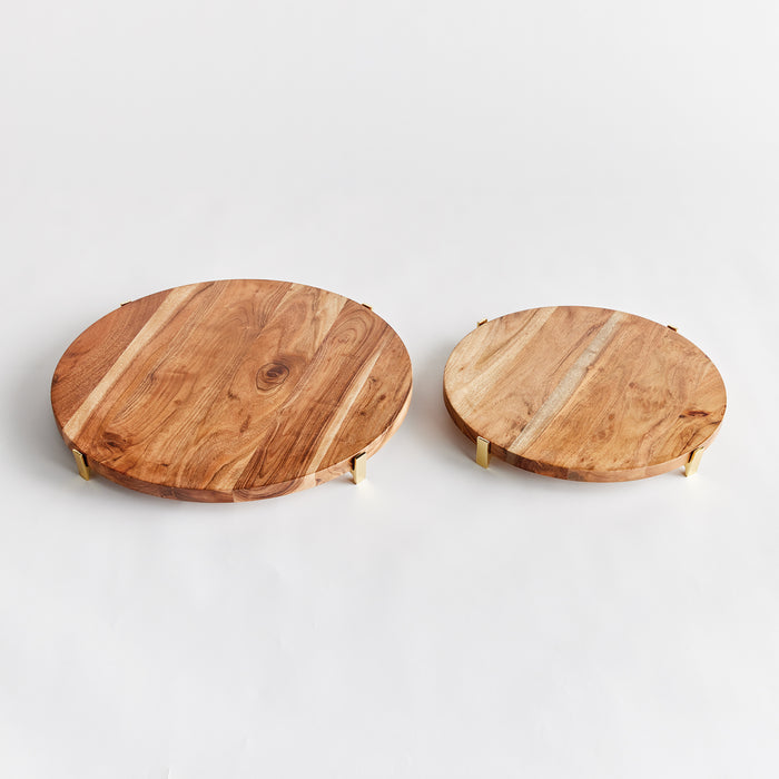 Cherie Round Serving Boards, Set Of 2 - View 3