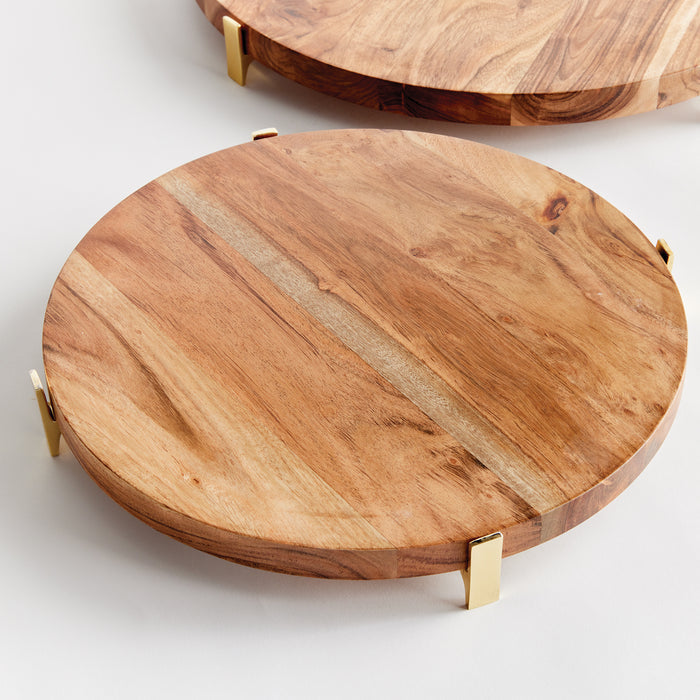 Cherie Round Serving Boards, Set Of 2 - View 4