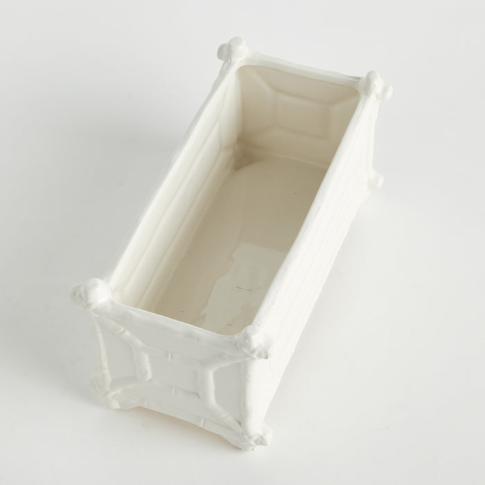 Chinoiserie Rectangular Cachepot - View 4