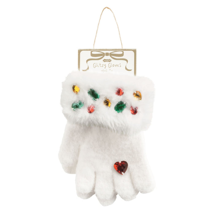 Christmas Glitzy Gloves by Mud Pie