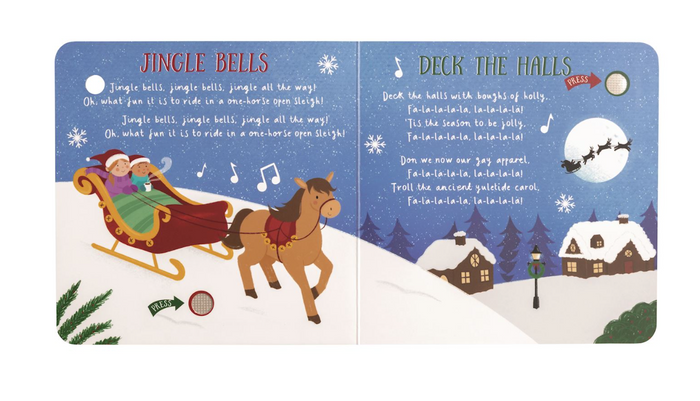 Christmas Sing-Along Book by Mud Pie