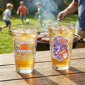 Clemson University 16oz Glass Pint