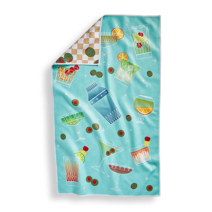 Cocktail Night Super Absorbent Kitchen Towel