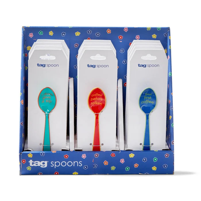 COFFEE SPOON ENAMEL by Tag