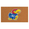 Coir Mat, 16"x28", University of Kansas