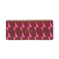 Color Block Weekly Planner Pad - Burgundy + Pink - A. Dodson's