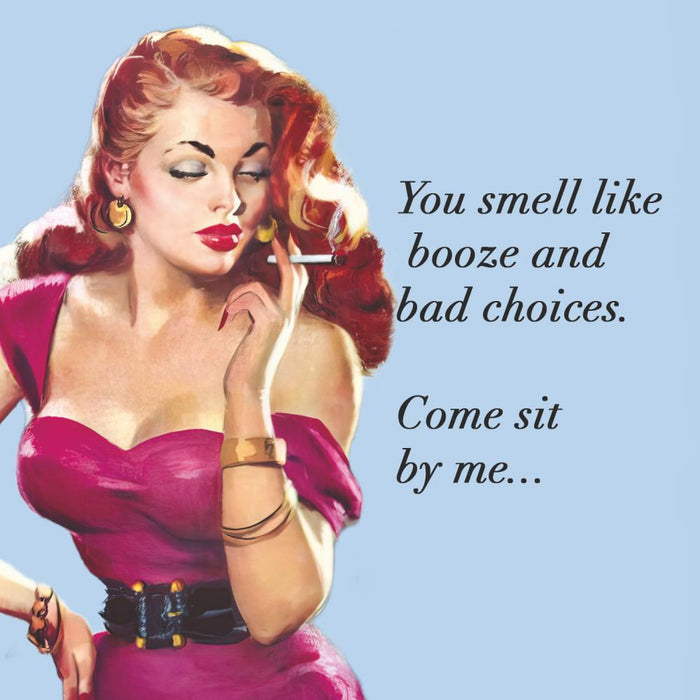 Come Sit By Me Beverage Napkins