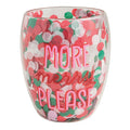 Confetti Wine Glass by Mud Pie