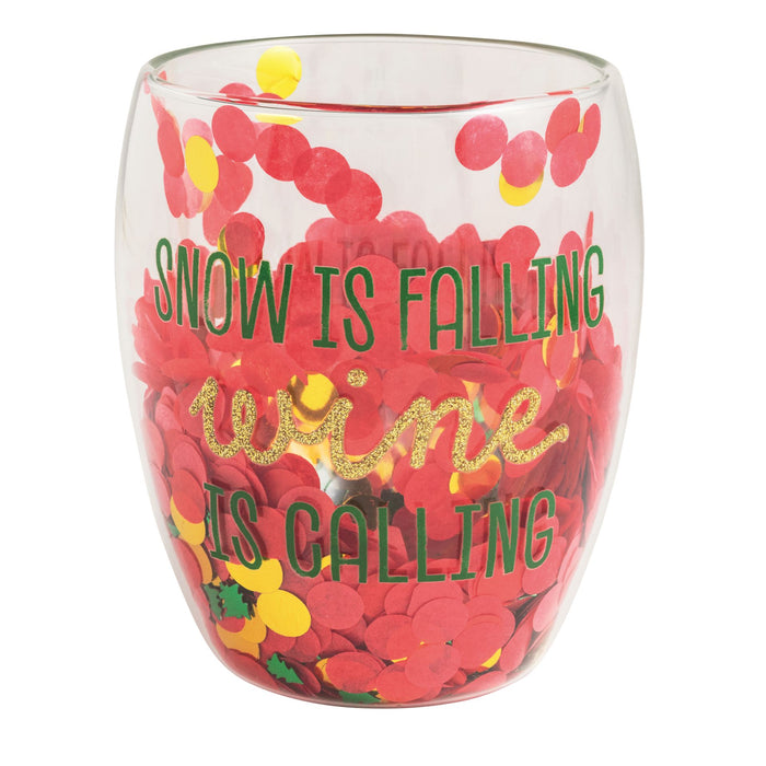 Confetti Wine Glass by Mud Pie