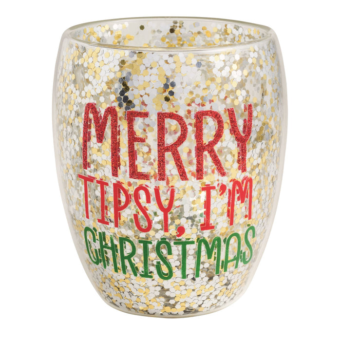 Confetti Wine Glass by Mud Pie