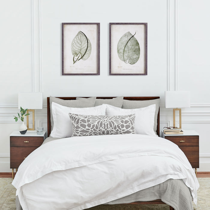 Cordate Leaf Study, Set Of 2 - View 5