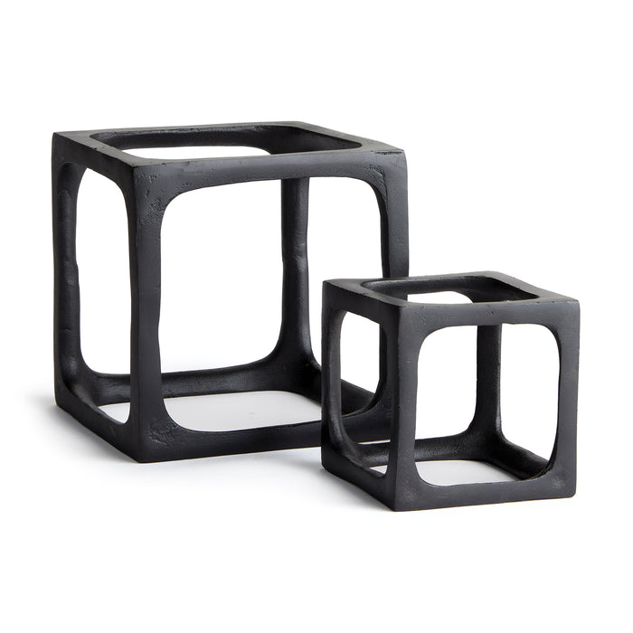 Cubist Sculptures, Set Of 2