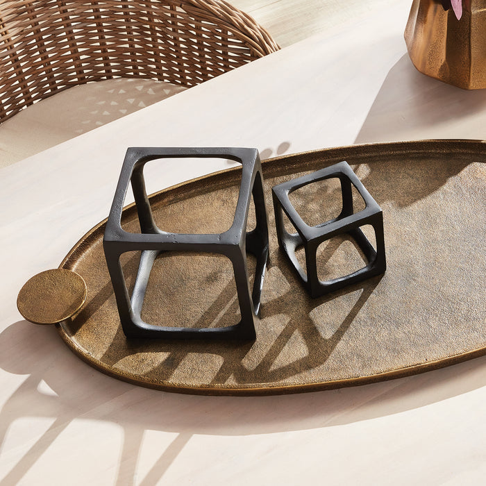 Cubist Sculptures, Set Of 2 - View 2