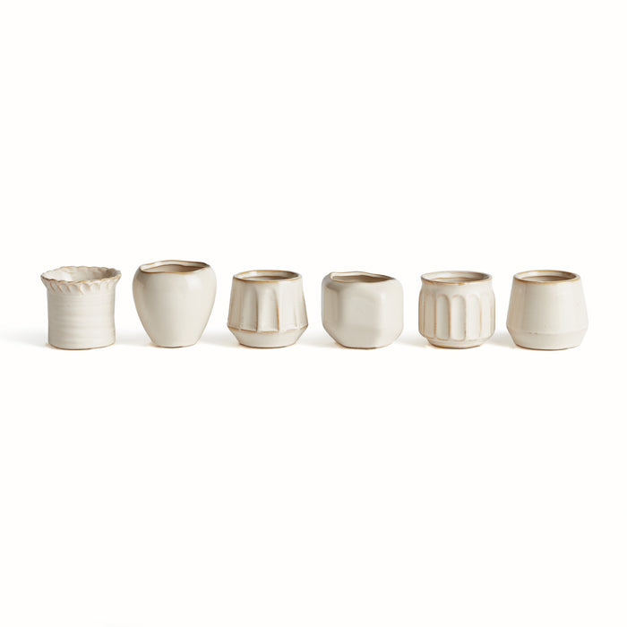 Dezie Mini Pots, Set Of 6