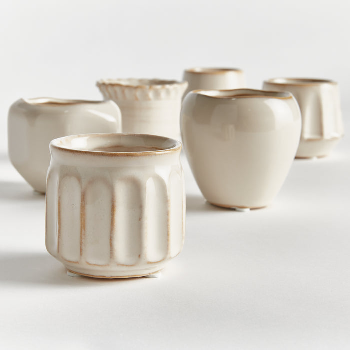 Dezie Mini Pots, Set Of 6 - View 2