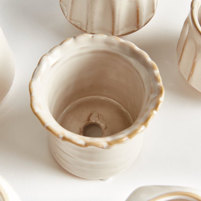 Dezie Mini Pots, Set Of 6 - View 3