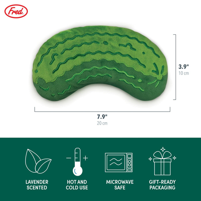 Dilly Dally Pickle Eye Pillow - Hot & Cold Comfort Pack by Fred
