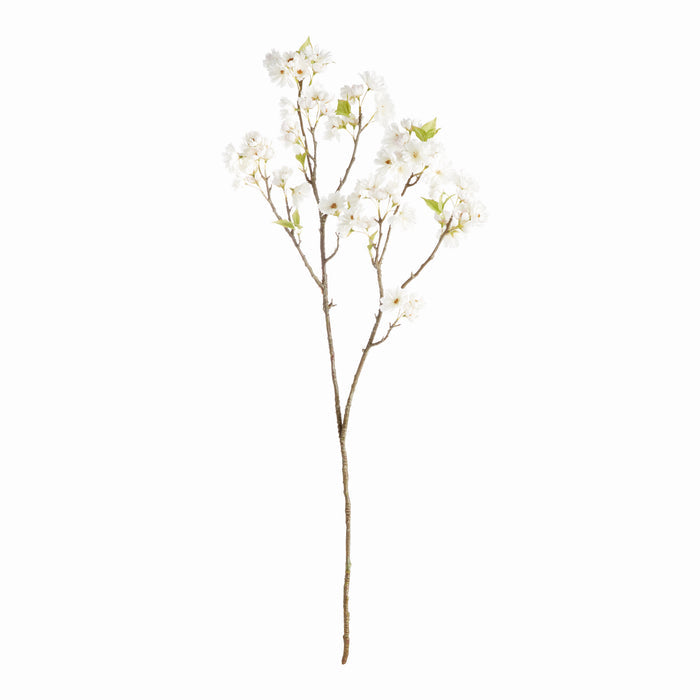 Double Cherry Blossom Branches 46", Set Of 2