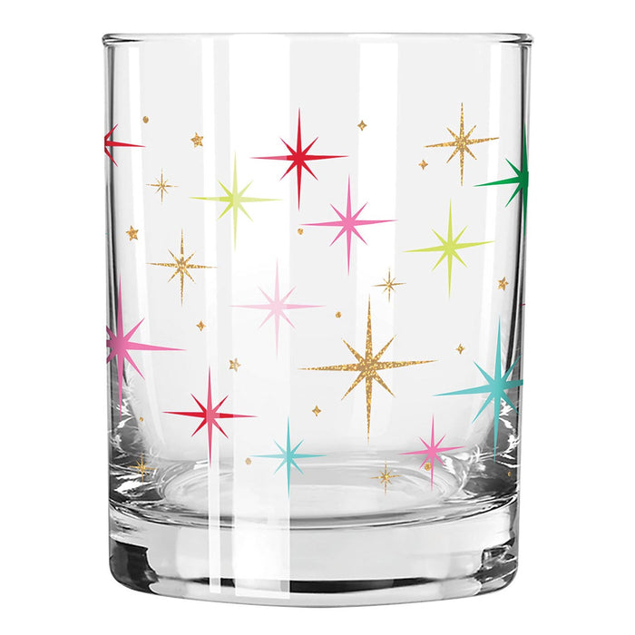 Double Old Fashioned Glass - Retro Stars - A. Dodson's