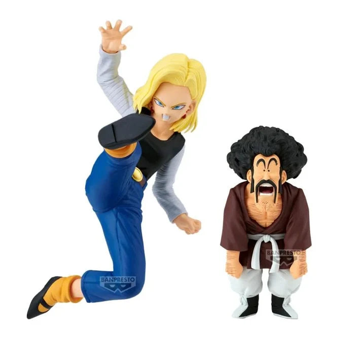DRAGON BALL Z MATCH MAKERS ANDROID 18 VS MR. SATAN(VS MIGHTY MASK)