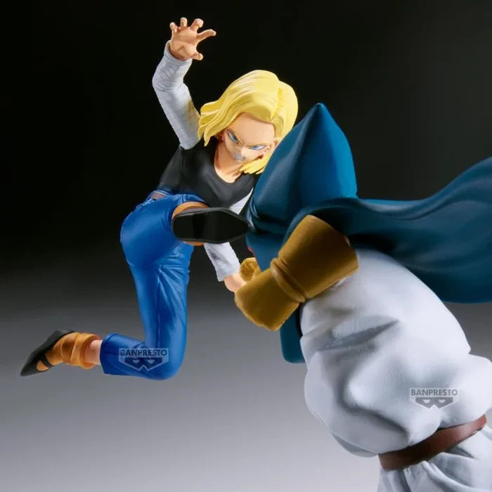 DRAGON BALL Z MATCH MAKERS ANDROID 18 VS MR. SATAN(VS MIGHTY MASK)