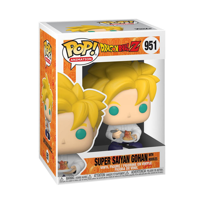 Dragon Ball Z Super Saiyan Gohan With Noodles Funko Pop