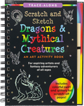 Dragons & Mythical Creatures Scratch and Sketch by Peter Pauper Press