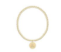 eCollegiate Extends Classic Gold 3mm Bracelet - East Carolina University by enewton