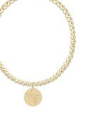 eCollegiate Extends Classic Gold 3mm Bracelet - Wake Forest University by enewton