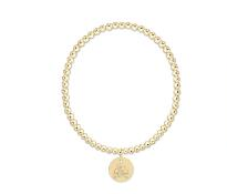 eCollegiate Extends Classic Gold 3mm Bracelet - East Carolina University by enewton