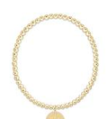 eCollegiate Extends Classic Gold 3mm Bracelet - Indiana University by enewton
