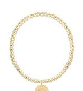 eCollegiate Extends Classic Gold 3mm Bracelet - North Carolina State University by enewton