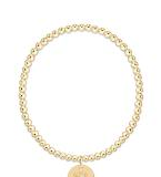 eCollegiate Extends Classic Gold 3mm Bracelet - North Carolina State University by enewton